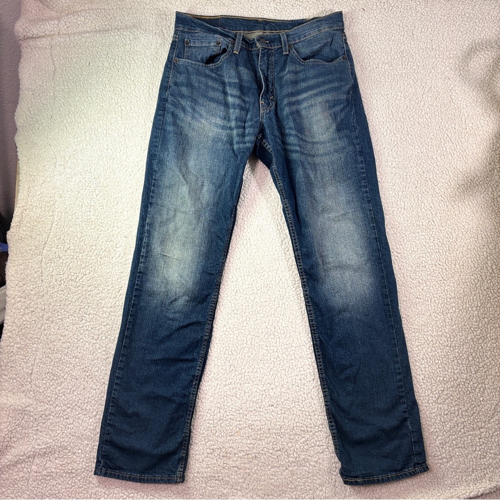 Levi’s 559 Men’s Relaxed Straight Jeans Blue Medium Wash W32 L34 (31x31.5)